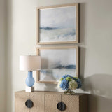 Breezy Vista Vista Framed Prints (Set of 2) - Light Blue by Uttermost - View 3