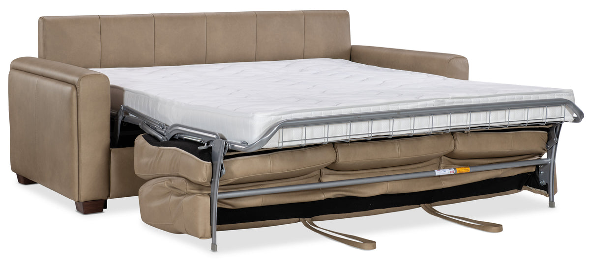 Griffin Queen Sleeper Sofa - Light Brown by Hooker Furniture - View 6