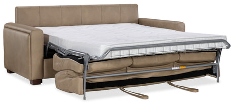 Griffin Queen Sleeper Sofa - Light Brown by Hooker Furniture - View 6