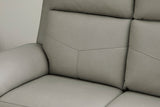 Vernon Power Reclining Sofa With Console, Power Headrest, Lumbar, Heat & Massage - Dove Gray | Flexsteel