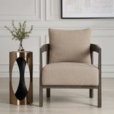 Sienna Sand Fabric Accent Chair - Light Brown by Uttermost - View 2