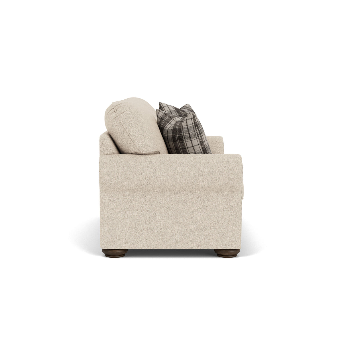 Preston Fabric Stationary Full Sleeper With Nailhead Trim | Flexsteel