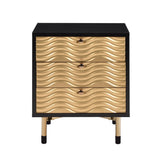 Alston Accent Table 97197 Black & Champagne Finish | Acme - 97197 - Home Elegance USA - 3