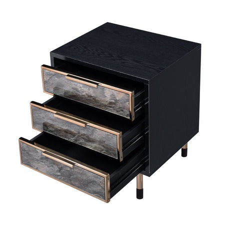 Arbyrd Accent Table 97199 Black & Champagne Finish | Acme - 97199 - Home Elegance USA - 5