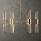 Cret 12 Light Brass Chandelier - Bronze by Uttermost - View 2