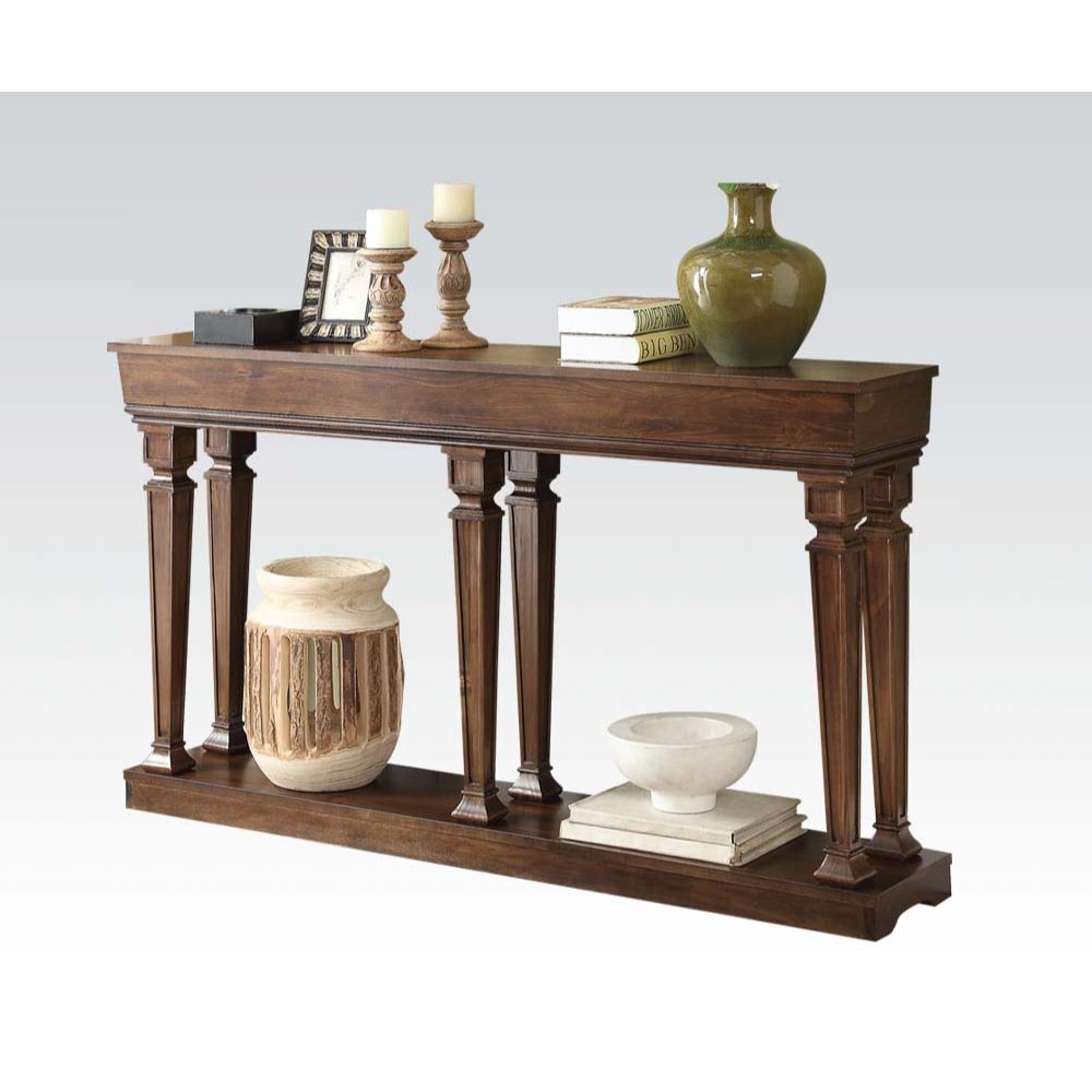 Acme - Garrison Console Table 97252 Oak Finish