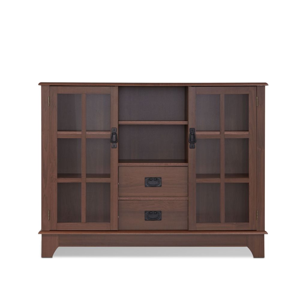 Acme - Dubbs Console Cabinet 97324 Walnut Finish