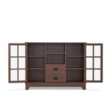 Acme - Dubbs Console Cabinet 97324 Walnut Finish