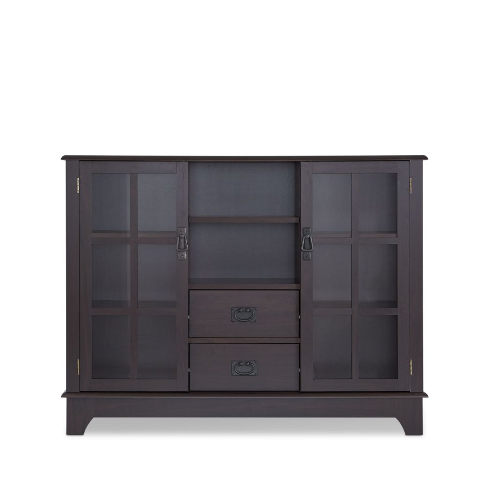 Acme - Dubbs Console Cabinet 97328 Espresso Finish