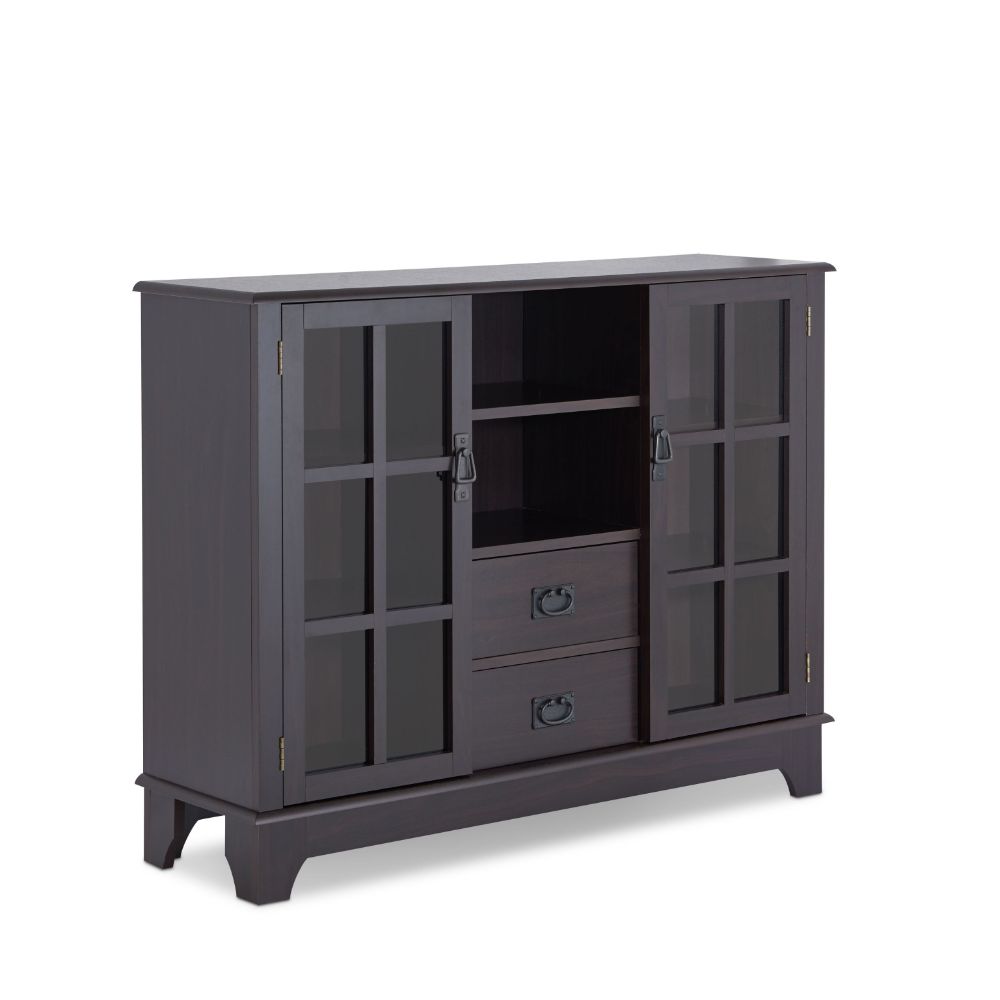 Acme - Dubbs Console Cabinet 97328 Espresso Finish