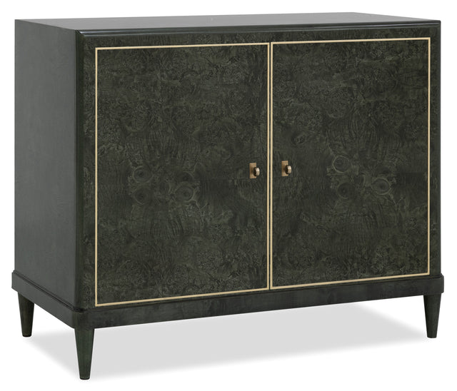 Melange Envy Door Chest - Dark Green by Hooker Furniture - View 1