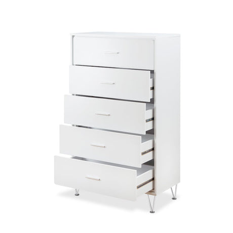 Deoss Chest 97364 White Finish | Acme - 97364 - Home Elegance USA - 4