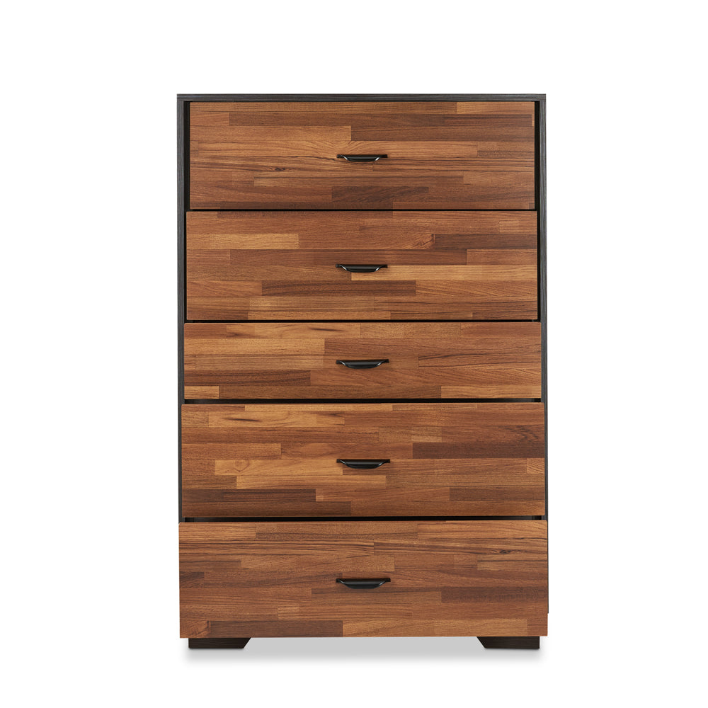 Acme - Eloy Chest 97366 Walnut & Espresso Finish