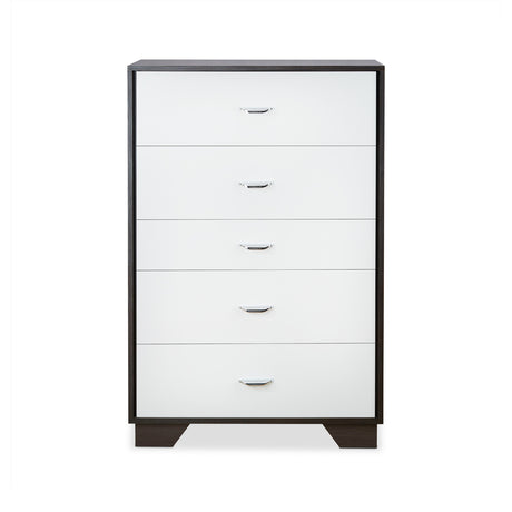 Acme - Eloy Chest 97368 White & Espresso Finish