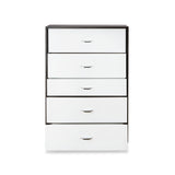 Acme - Eloy Chest 97368 White & Espresso Finish