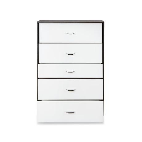 Acme - Eloy Chest 97368 White & Espresso Finish