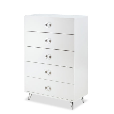 Acme - Elms Chest 97370 White Finish