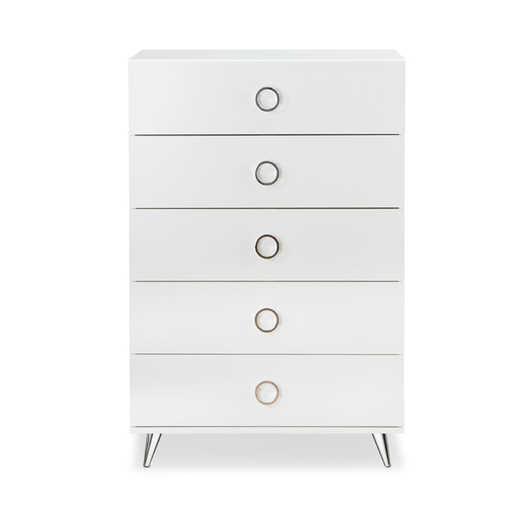 Acme - Elms Chest 97370 White Finish