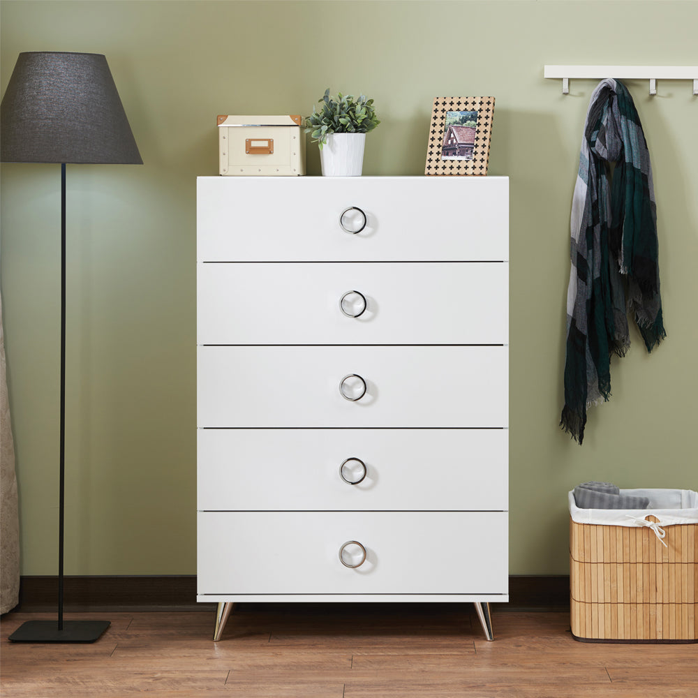 Acme - Elms Chest 97370 White Finish