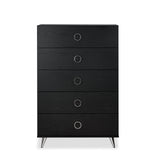 Acme - Elms Chest 97374 Black Finish