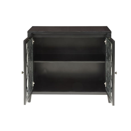 Acme - Ceara Console Cabinet 97382 Black Finish