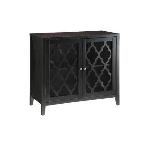 Acme - Ceara Console Cabinet 97382 Black Finish