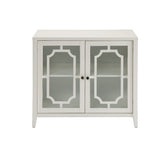 Acme - Ceara Console Cabinet 97384 White Finish