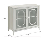 Acme - Ceara Console Cabinet 97384 White Finish