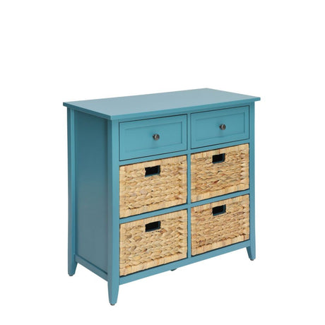 Acme - Flavius Console Cabinet 97418 Teal Finish