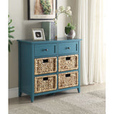 Acme - Flavius Console Cabinet 97418 Teal Finish