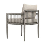 Borneo Outdoor Dining Chair Dove - Light Gray by Uttermost - View 5