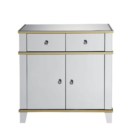 Acme - Dominic Console Cabinet 97432 Mirrored