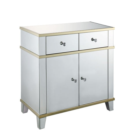 Acme - Dominic Console Cabinet 97432 Mirrored