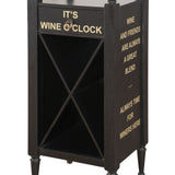 Anthony Wine Cabinet 97464 Black Finish | Acme - 97464 - Home Elegance USA - 4