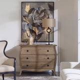 Dazzling Floral Art - Light Brown by Uttermost - View 2