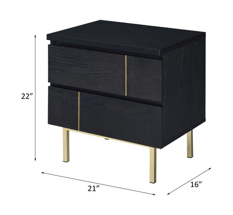 Acme - Shadan Accent Table 97550 Black Finish