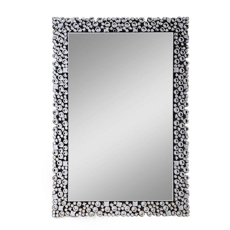 Acme - Kachina Accent Mirror 97574 Mirrored & Faux Gems