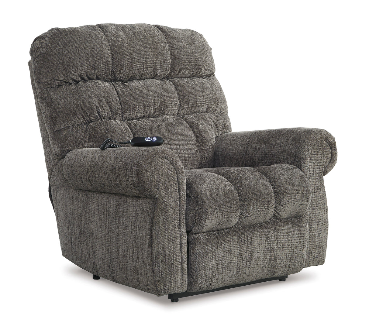 Power Lift Recliner Ernestine - Slate Chenille | Ashley