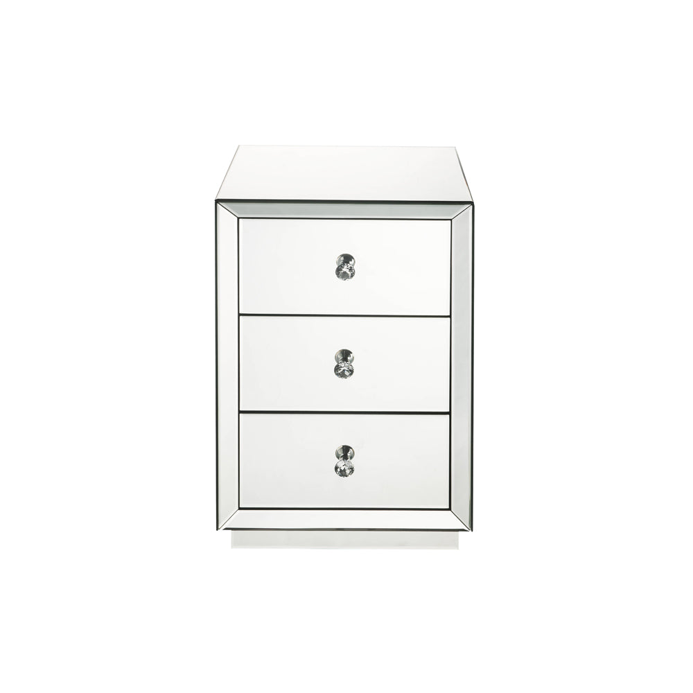 Acme - Dominic Accent Table 97675 Mirrored