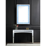 Acme - Noralie Accent Mirror W/Led 97706 Mirrored & Faux Diamonds