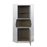 Brancaster Cabinet 97710 Aluminum | Acme - 97710 - Home Elegance USA - 3