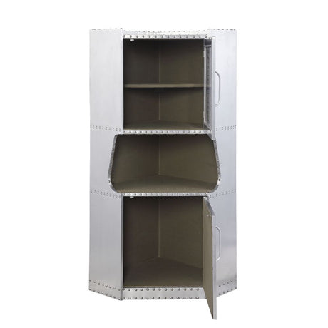 Brancaster Cabinet 97710 Aluminum | Acme | Home Elegance USA