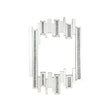 Acme - Noralie Accent Mirror 97715 Mirrored & Faux Diamonds