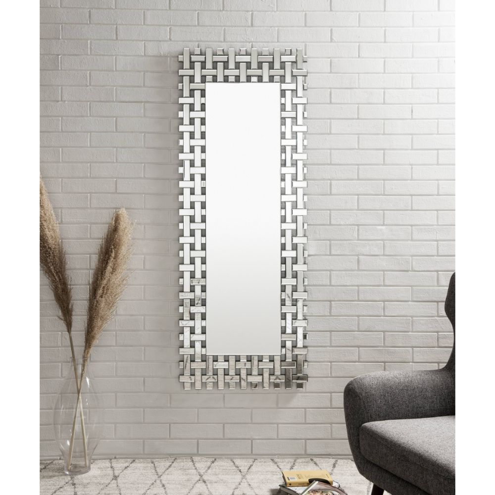 Acme - Dominic Accent Mirror 97720 Mirrored