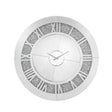 Acme - Noralie Wall Clock 97723 Mirrored & Faux Diamonds