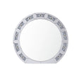 Acme - Noralie Accent Mirror 97748 Mirrored & Faux Diamonds