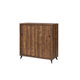 Acme - Waina Shoe Cabinet 97777 Oak Finish