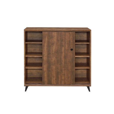 Acme - Waina Shoe Cabinet 97777 Oak Finish