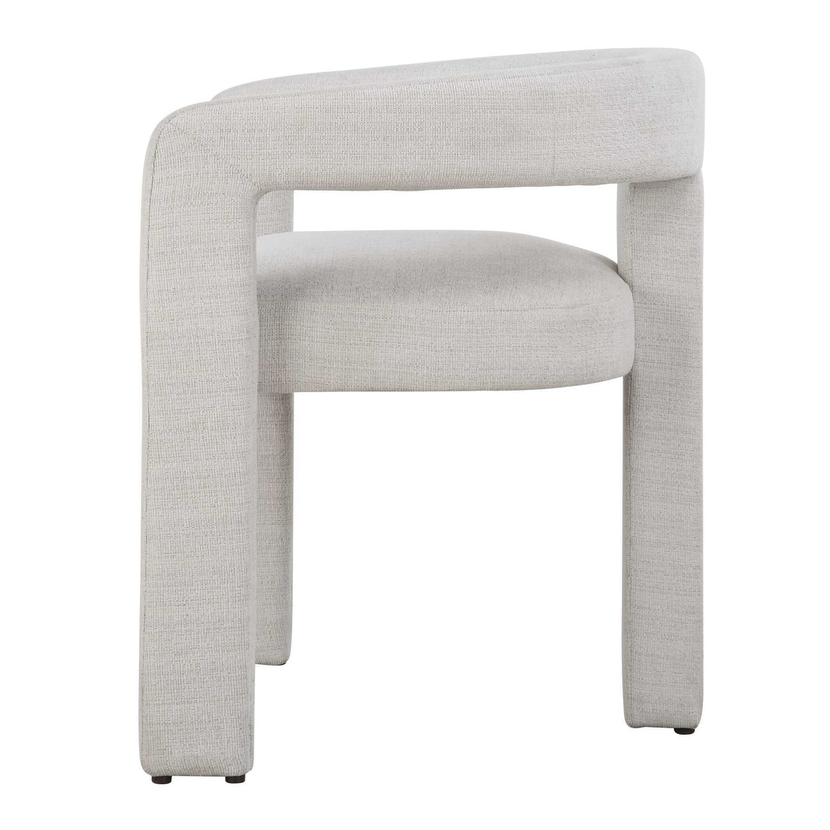 Perspective Fabric Dining Chair - Gray by Uttermost - View 5