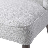 Brie Armless Chair (Set of 2) - White by Uttermost - View 8